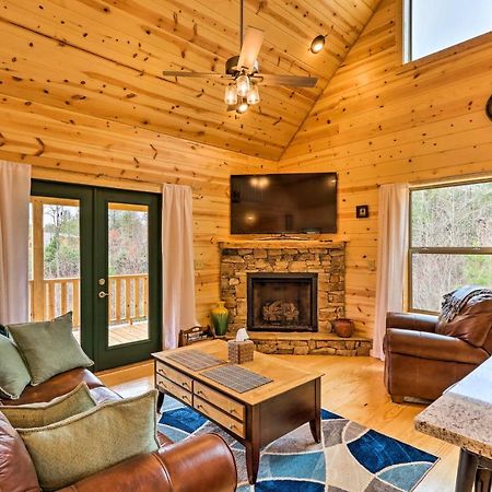 Cozy Mtn Cabin Spacious Deck And Forest Views! Murphy Eksteriør billede
