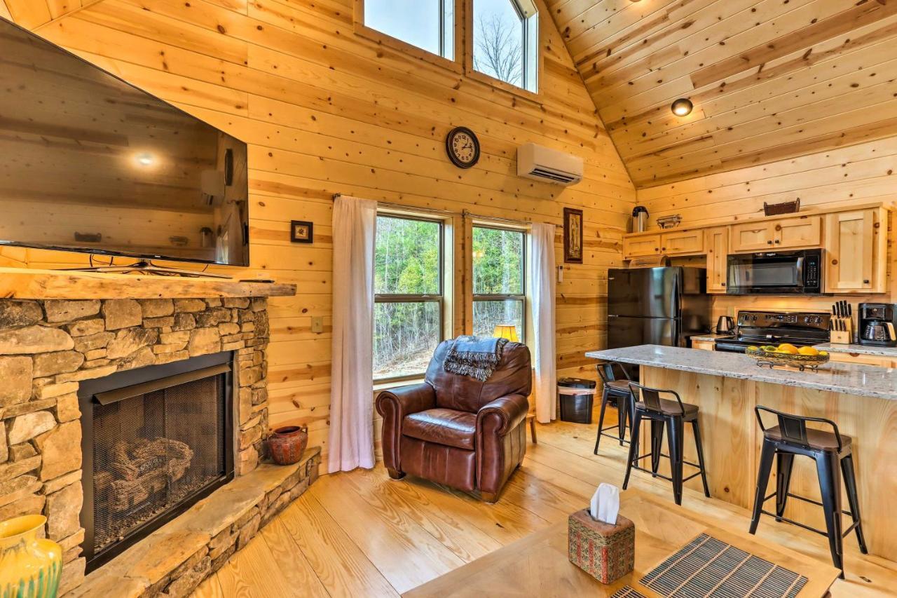 Cozy Mtn Cabin Spacious Deck And Forest Views! Murphy Eksteriør billede