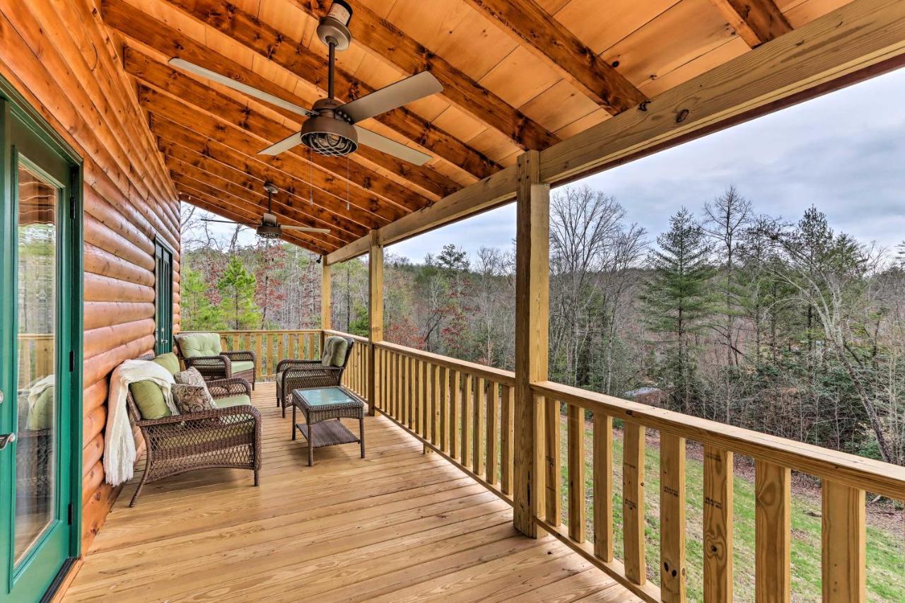 Cozy Mtn Cabin Spacious Deck And Forest Views! Murphy Eksteriør billede