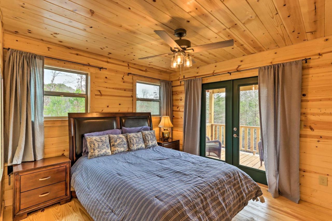 Cozy Mtn Cabin Spacious Deck And Forest Views! Murphy Eksteriør billede