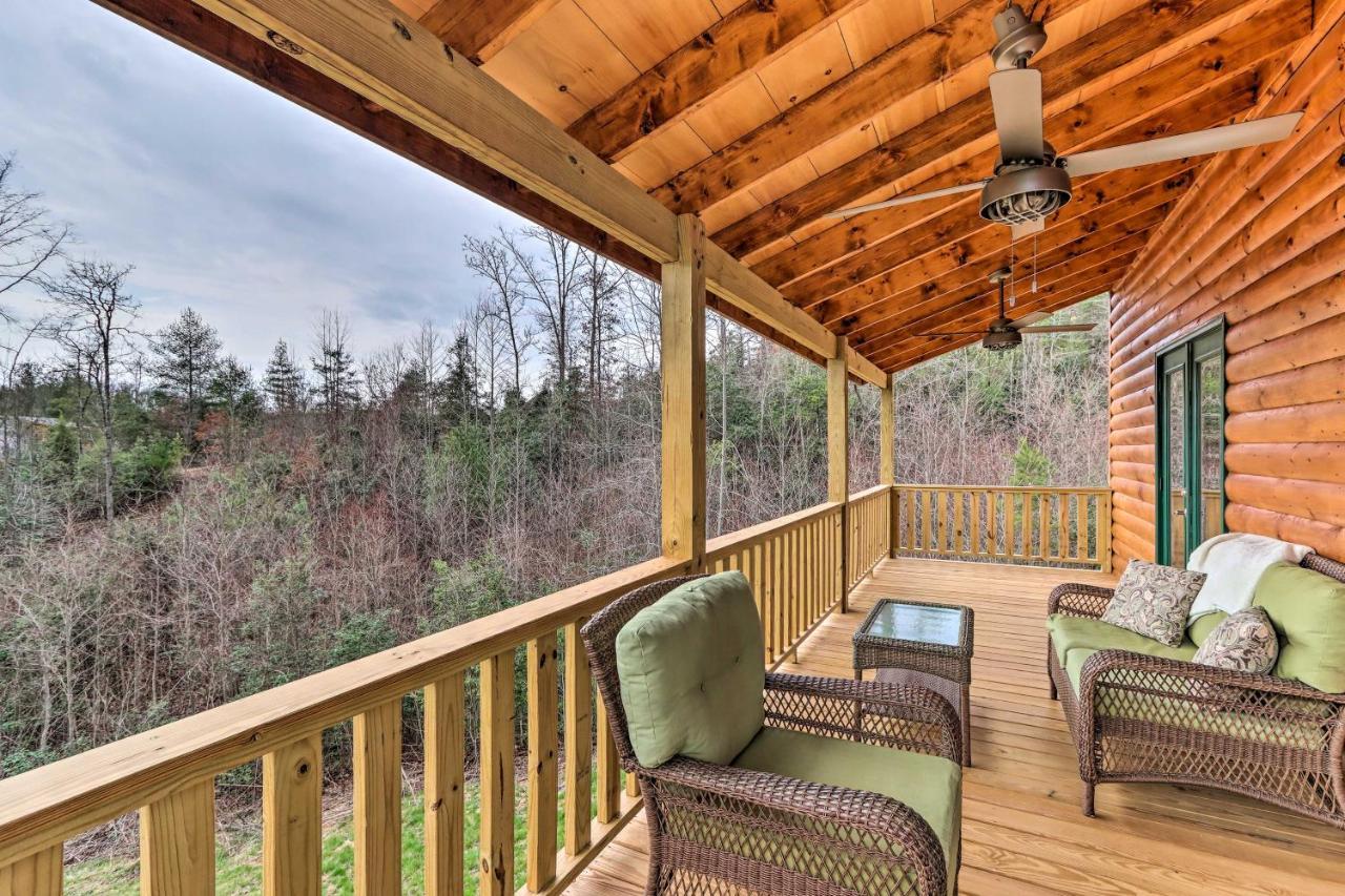 Cozy Mtn Cabin Spacious Deck And Forest Views! Murphy Eksteriør billede