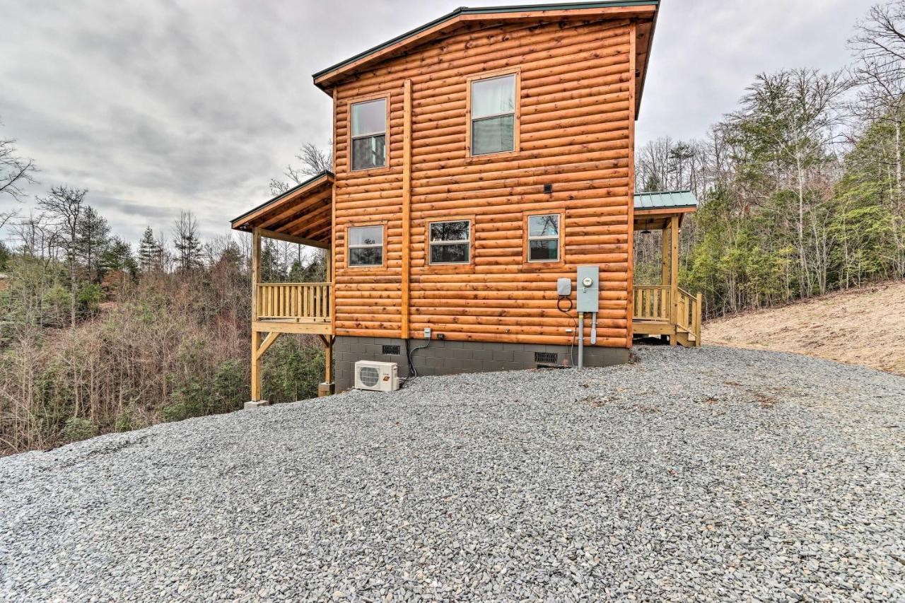 Cozy Mtn Cabin Spacious Deck And Forest Views! Murphy Eksteriør billede